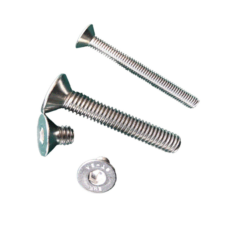 Pan Head DIN7991 SS304 A2-70 Full Thread Countersunk Socket Head Screws for All Sizes