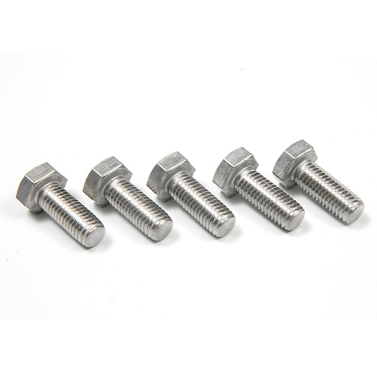 Plain Finish M3 M4 M6 M8 304 Stainless Steel Outer Hexagonal Bolt for Industrial