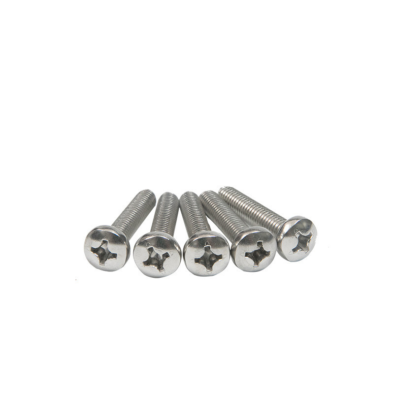 304 Stainless Steel Cross Flat Head Machine Bolts for Computer A-level Strength Grade