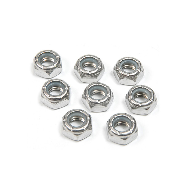 100% Inspected Hexagon Nylon Lock Nut Insert for Anti-loosening UNC Measurement System