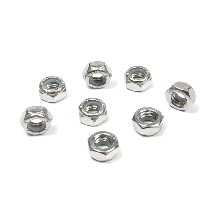 UNC Stainless Steel Fine Thread Hex Nylon Insert Lock Nut 100% Control and Affordable