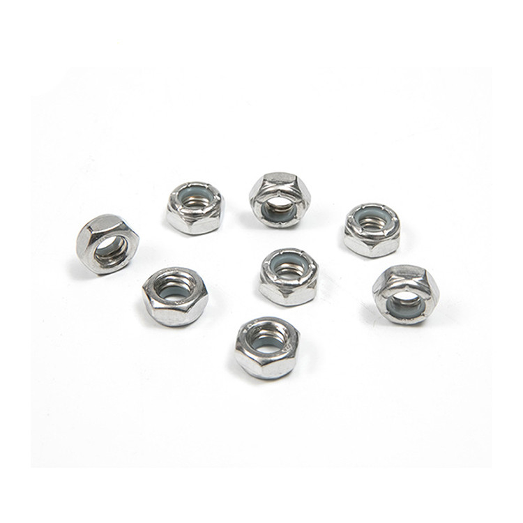 100% Inspected Stainless Steel Hex Metal Self Lock Nut for Automotive Industry Needs