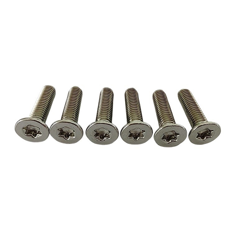 Stainless Steel Round Flat Head Torx Screw Machine Self-Tapping Screw Full Thread M3 M10