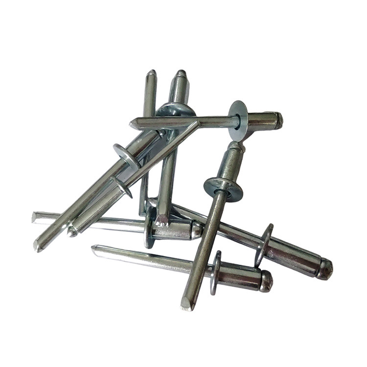 Direct 3.2mm-6.2mm Iron Open End Blind Rivets High Strength Corrosion Resistant Direct