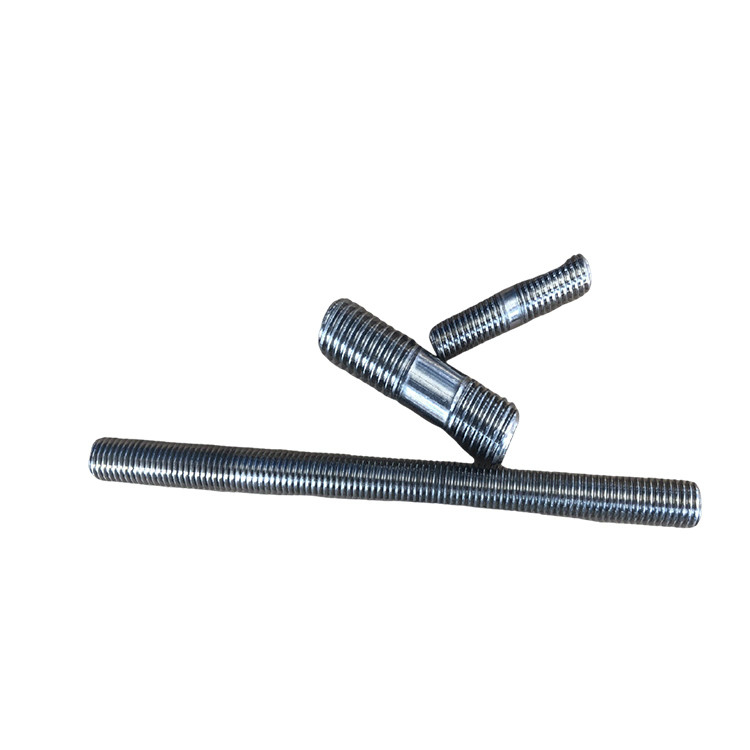 Stainless Steel M6 M8 M10 M12 M16 Double End Stud Bolt with Nuts and Bolts Connection