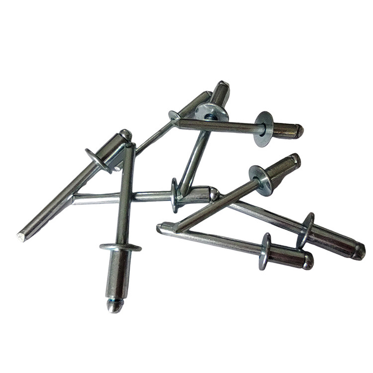 Iron Round Head Blind Rivets 4.8mm Length for High Strength Industrial Applications