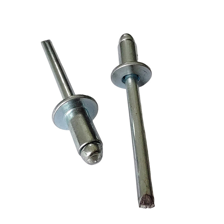 High Strength Iron Open End Blind Rivets for 3.2-6.2/8-30mm Industrial Applications