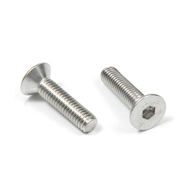 HEX Metric M4 M5 M6 M8 M10 Aluminum Socket Screws with Stainless Steel Pan Head Shape