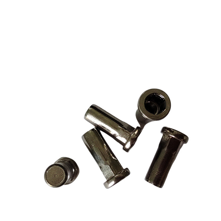 Japan Market DIN Standard Flat Head Semi-Hex Closed End Threaded Rivet Nut for Home Appliances