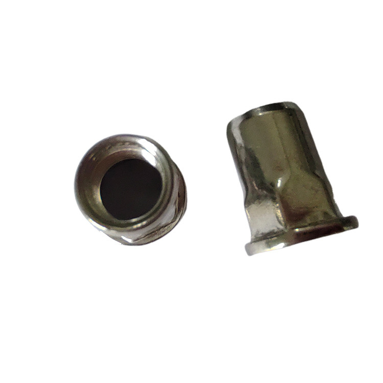 Metric Semi-Hex Blind Threaded Rivet Nut with Stainless Steel 304 8-18 Standard Material