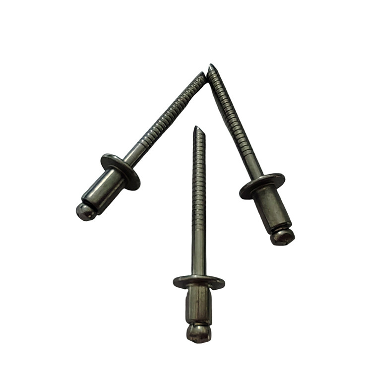 Standard Rivet 6.4mm Open End Blind Round Head Stainless Steel for Easy Installation