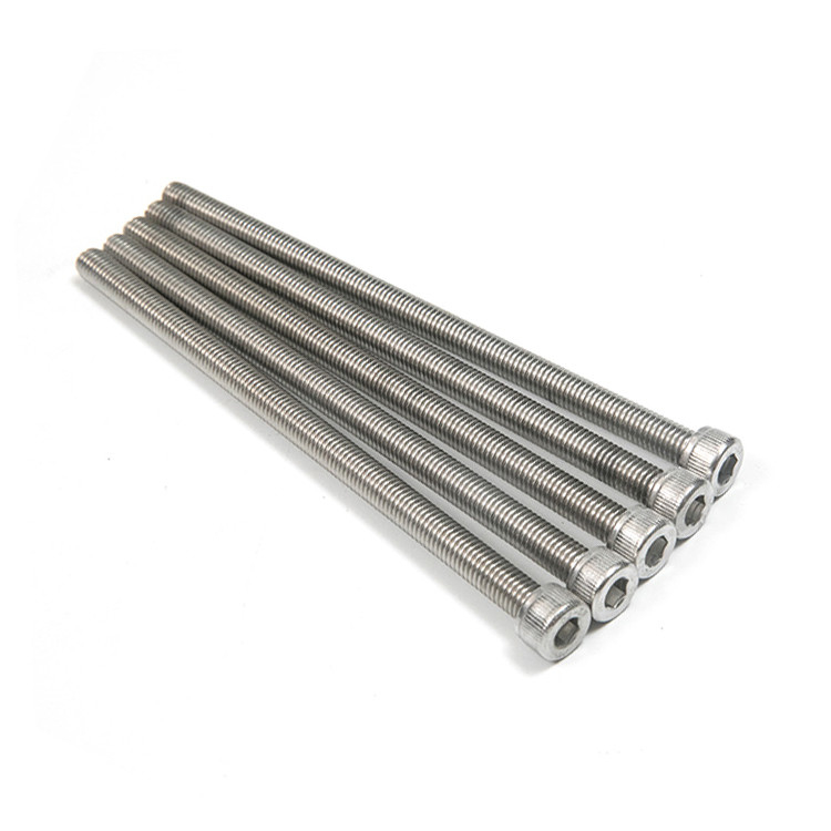 Metric Measurement System Stainless Steel Hexagon Socket Bolt DIN912 for Custom Size