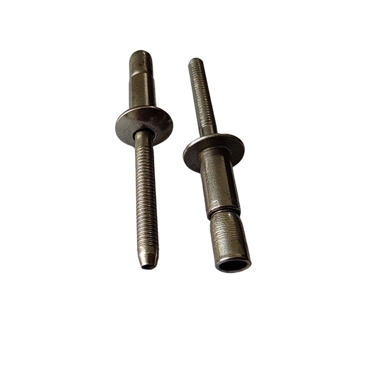 DIN Standard Anlock Type Blind Rivets for OEM ODM Round Head Semi-Tubular Rivet Steel