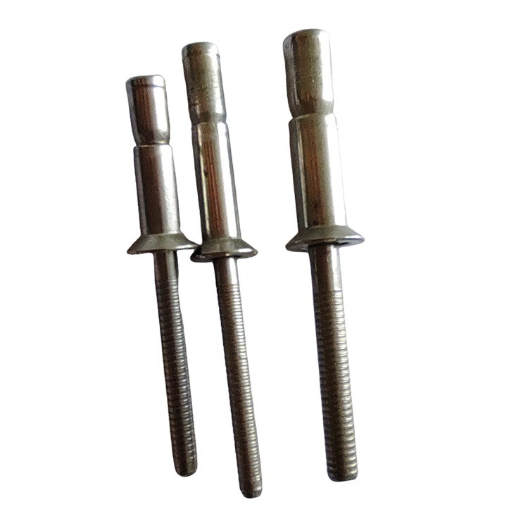 304 Stainless Steel Waterproof Blind Rivets Standard Size Anlock Type Fasteners Uncoated