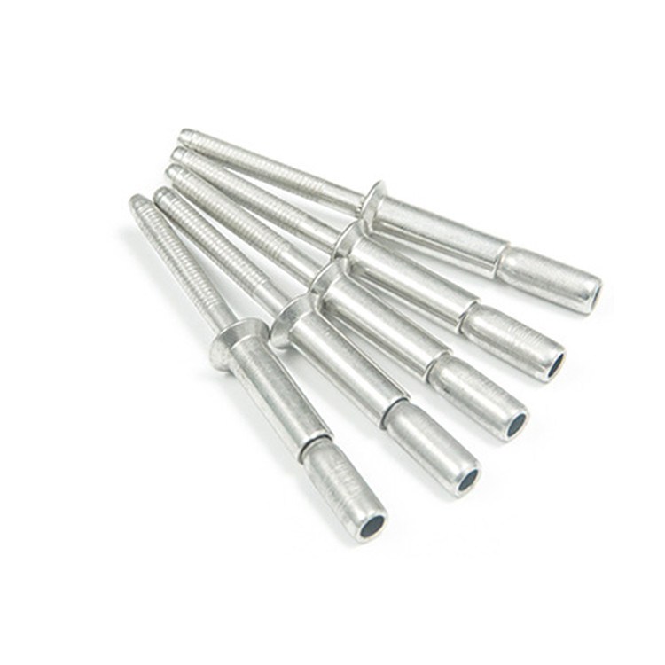 Cup Type Silvery 4.8 6.4mm Dome Head Stainless Steel Structural Multigrip Blind Rivets