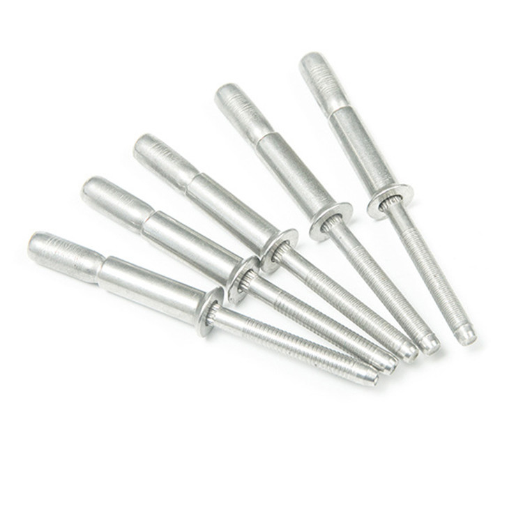 Silvery Stainless Steel Cup Type Blind Rivet with Dome Head Open End Remaches