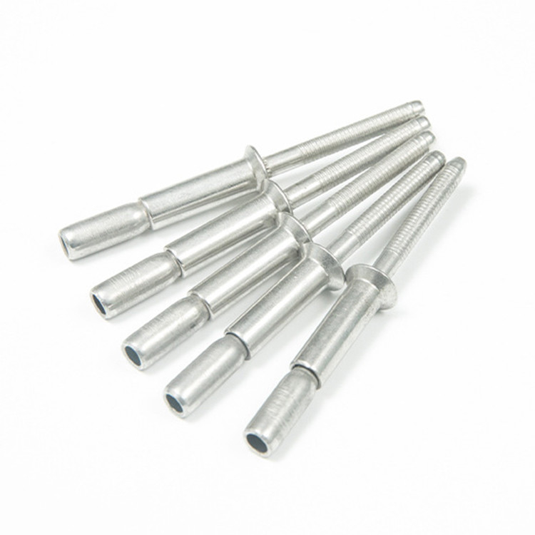 Silvery 2024 Round Countersunk Head Cup Type Draw Type Circular Ring Stripe Core Mandrel Blind Rivet