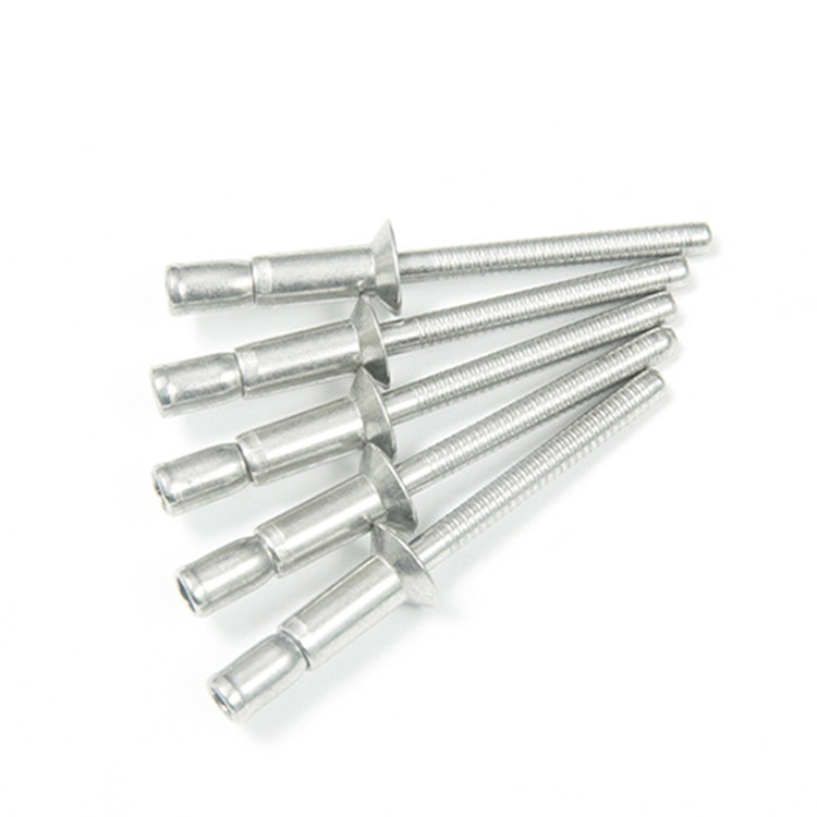 Manufacture Stainless Steel Unigrip Type Dome Head Rivets with Silvery Appearance