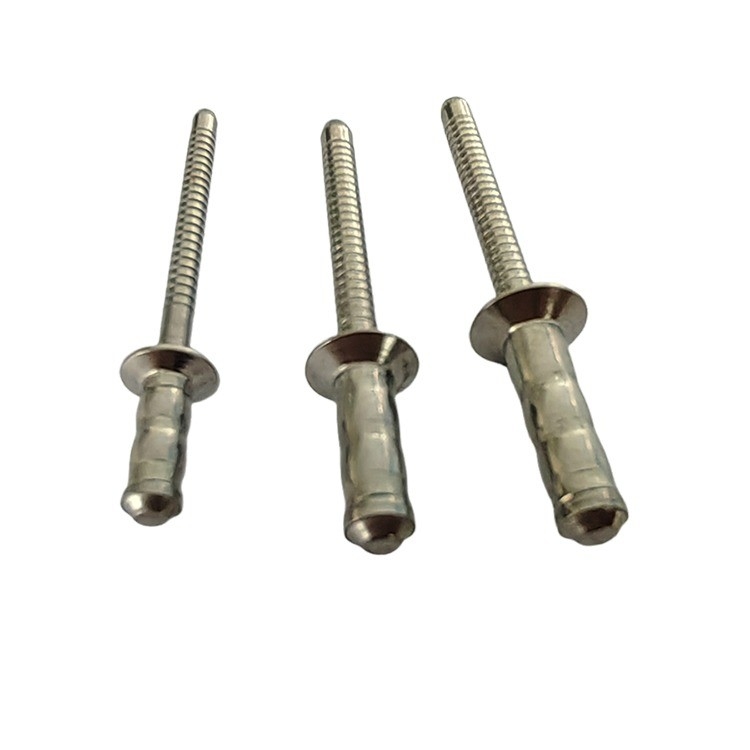 Stainless Steel Single Drum Rivets 2.4mm 3.2mm 4mm 4.8mm 6mm Custom Open Type Diameter