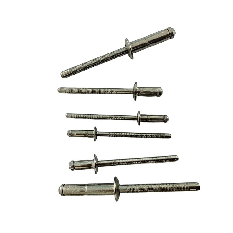 GB Standard Stainless Steel Open Type Round Head Blind Rivets 3.2mm 4.0mm 4.8mm 6.4mm