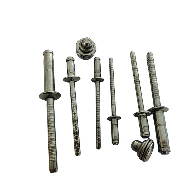 304 Stainless Steel Oval Head Open End Round Head Rivets with Countersunk Head Made