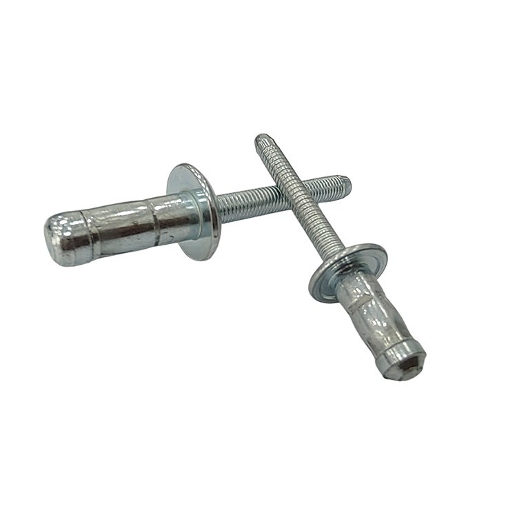 Multi-grip Dome Head Steel Blind Rivets for Industry Bright Finish and Range Inspection